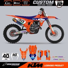 Custom MX Graphics Kit: KTM SX SXF EXC EXCF XC XCW 125-500 - PRO GO 2019 ORANGE