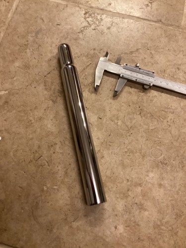 Vintage 8mm steel chromed - 26.8mm,