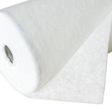 FUSIBLE FLEECE Batting Fabric 90cm Wide 100gsm Iron On Interfacing Bag Making