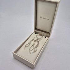 Kit Heath Sterling Silver 'Genevieve' Necklace And Earring Set Boxed 925 Signed