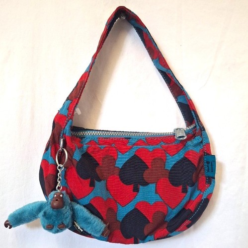 Kipling yolande blue red - kipling,