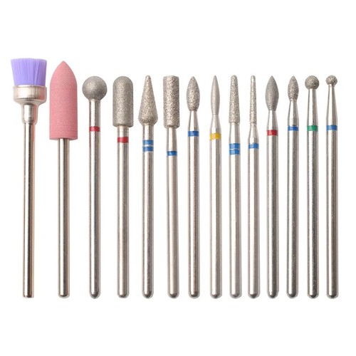 Pcs nail drill bits - 14, set