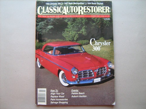 Classic auto restorer - auto, february