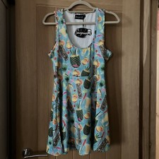 Sourpuss Dress Tiki New L