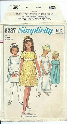 6287 sewing pattern s - 6287,