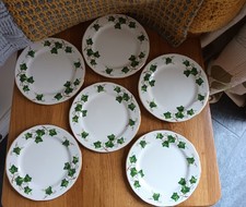 6 Colclough Ivy Leaf Vintage