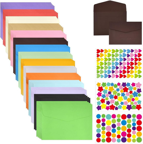 Pcs coloured envelopes - coloured, 15