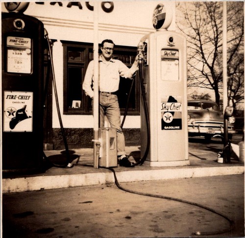 Vtg 1950s texaco gas - vtg,