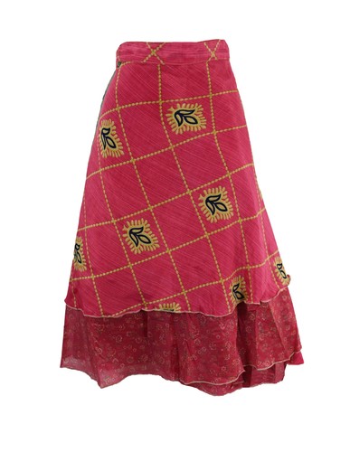 Knee length sari silk - sari,