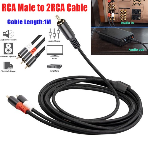 Splitter stereo cord rca - splitter,