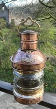 Antique ships masthead lamp - ships,