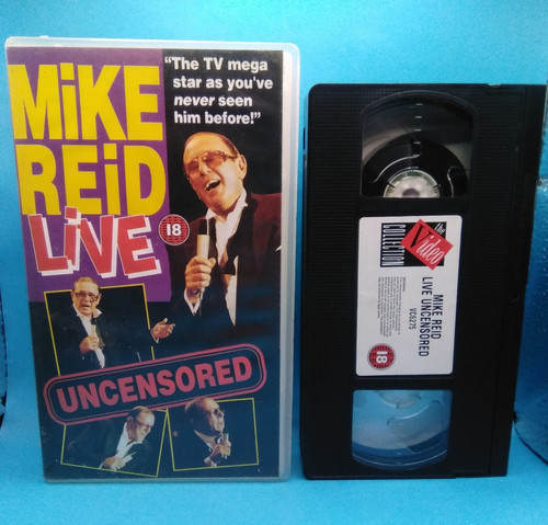 Vhs mike reid live - vhs,