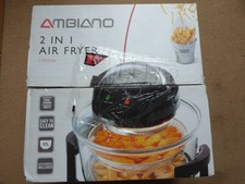 Ambiano 17 Litre Halogen 2 in 1 Air Fryer Cooker 1400 Watt * NEW * FREEPOST UK