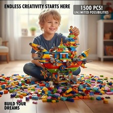 1500 PACK BUILDING BLOCKS FOR