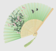 Green Butterfly patterned