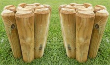 Log rolls wooden roll - log, path