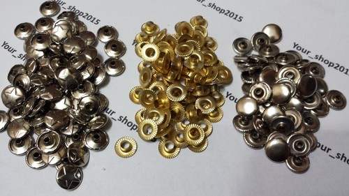 Metal snap button press - button, stud
