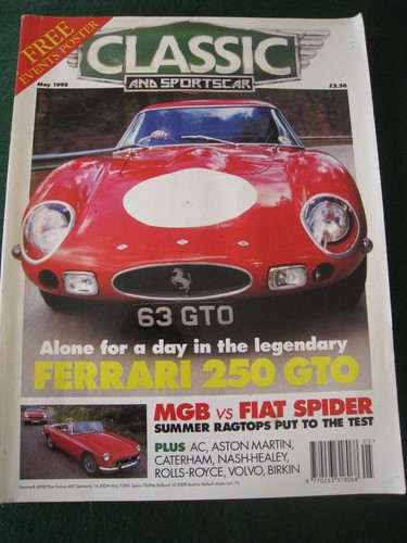 Classic sportscar magazine may - sportscar,