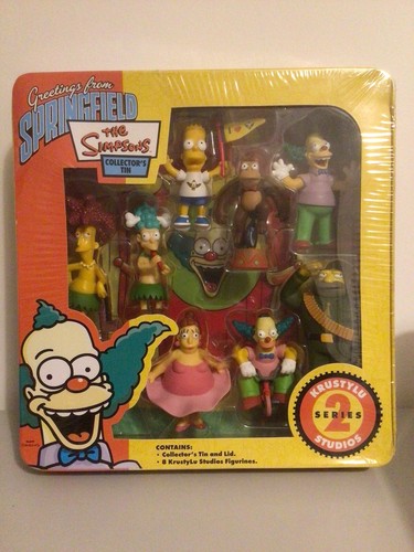 Simpsons collectors tin series - simpsons,
