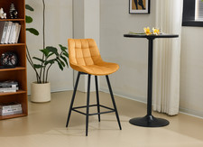 2X Velvet Designer Bar Stools