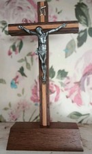 Small Vintage Wooden Crucifix
