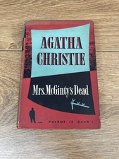 Agatha Christie's Mrs McGinty's Dead - 1st uk edition 1952 Hardback with DJ