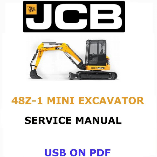 Jcb 48z mini excavator - jcb, 48z-1
