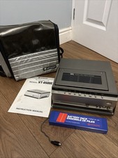 HITACHI Portable Video Cassette Recorder VT-6500E Untested  (K3)