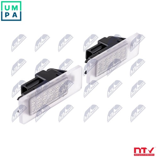 Licence plate light elp 011 - light, elp-re-011