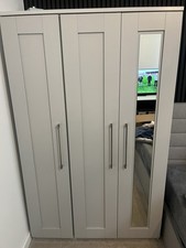 London Bedroom Fenchurch Wardrobe with Mirror Doors