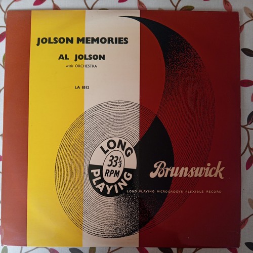 Jolson memories - memories, 10"
