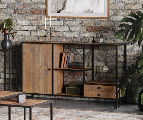Ooki reclaimed wood - reclaimed, open