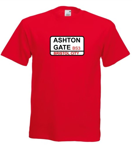 Bristol city shirt ashton - city, t-shirt