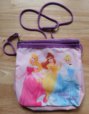 DISNEY PRINCESS ZIPPED OVER SHOULDER CHILD BAG