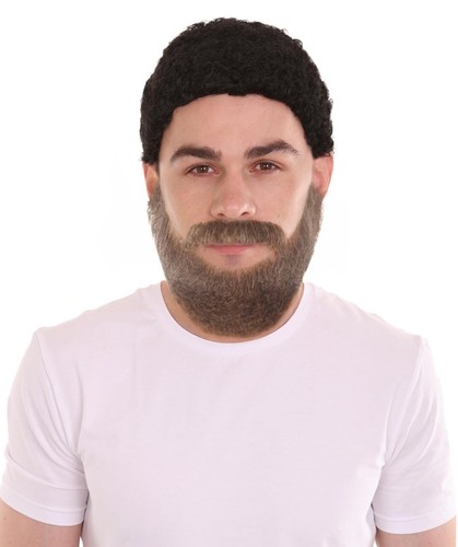 Beard moustache set - set, fake
