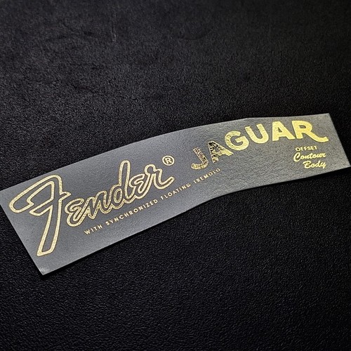 Jaguar waterslide headstock - waterslide,