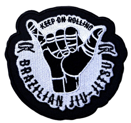 Brazilian jiu jitsu patch - jiu,