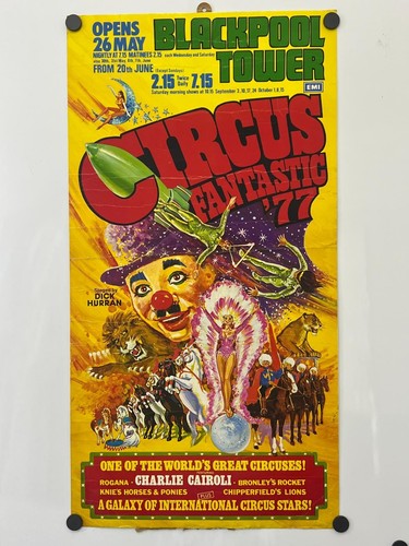 1977 blackpool tower circus - blackpool,