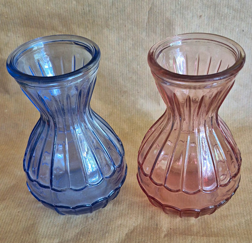 Set ribbed glass - 2,