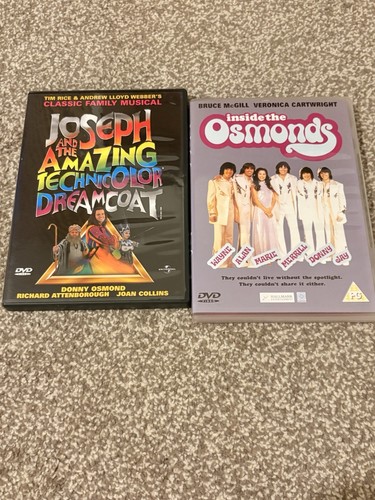 Donny osmond dvds joseph - joseph, the