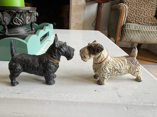 Antique small metal - metal, figurine