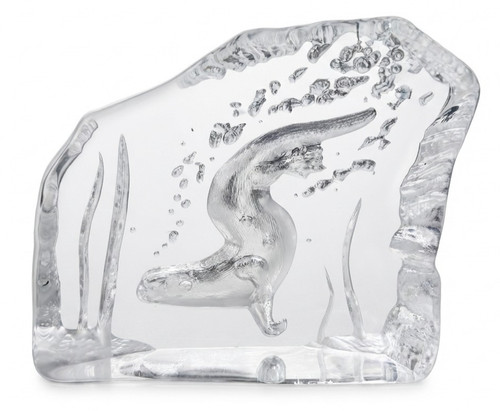 Rare dartington crystal - dartington, otter