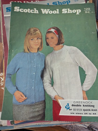 Vintage knitting pattern - vintage, 129