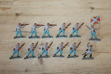 BRITAINS SUPER DEETAIL 1970'S JOB LOT ACW CONFEDERATE SOLDIERS