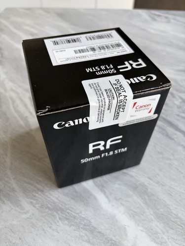 Brand new canon 50mm 8 - brand, rf