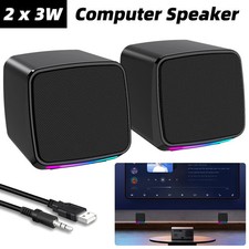 2x USB Wired Computer Speaker