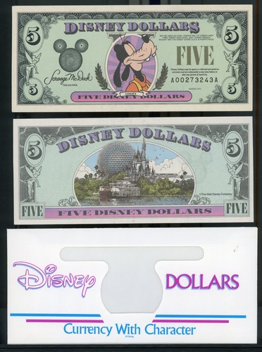 Disney dollar goofy - disney,