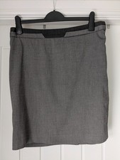Next size 14 skirt, midi skirt, winter skirt, lined skirt, grey winter skirt.