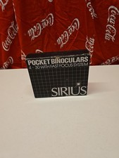 Vintage Sirius Pocket Binoculars 4x30 With Fast Focus System New NOT USED 