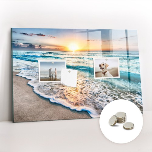 Kitchen memo board glass panel - memo,